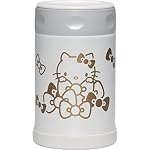 Zojirushi Hello Kitty 17 Oz Stainless Steel Food Jar, White (White)