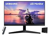 SAMSUNG 22' T350 Series FHD 1080p Computer Class LED Monitor, 75Hz, IPS Panel, HDMI/VGA (D-Sub), 3-Sided Border-Less, FreeSync, with Accessories