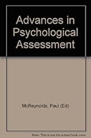 Advances in Psychological Assessment, Volume 5 B000RUWVNW Book Cover