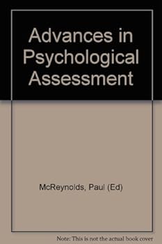 Hardcover Advances in Psychological Assessment, Volume 5 Book