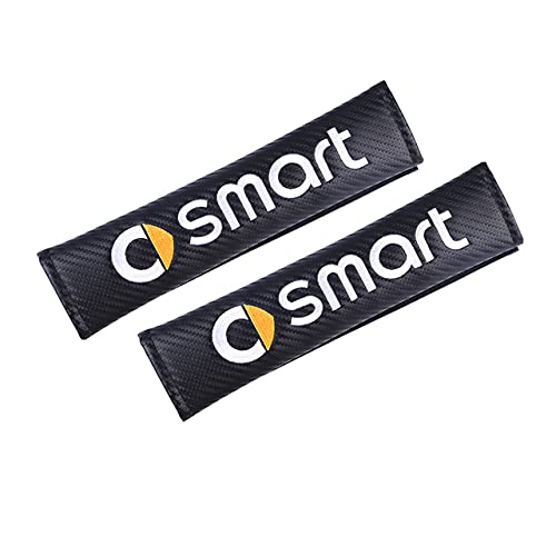 2 pièces Voiture Rembourrage de ceinture de sécurité Pour Benz Smart Fortwo Forfour 451 453 450 452 454, bandoulière Protecteur Harnais Coussinets Aménag intérieures Cover