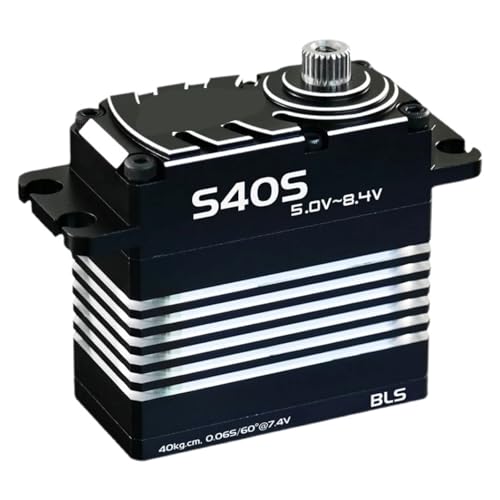 Servomoteur numérique étanche S40S robuste engrenage acier de 89 g