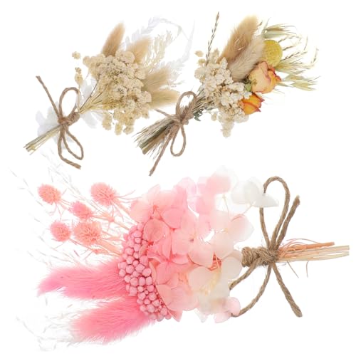 STOBAZA 6pcs Mini Ramos de Flores Secas Naturales miniatura 1