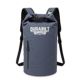 Durabilt 20L Waterproof Cooler Roll Top Backpack Sack, Heavy-Duty Soft Insulated Bag Doubles as Dry Bag, Holds 14+ Cans and Room for ice, Ideal for Boating, Fishing, Kayaking, Hiking, Beach, Camping