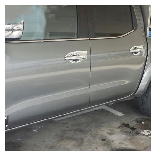 Poignée de porte extérieure Navara Frontier robuste insert chrome - 3