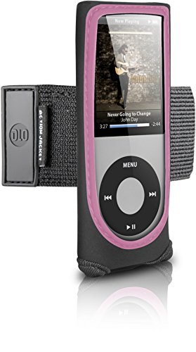 Digital Lifestyle Outfitters Action Jacket for iPod Nano 4G (Black/Pink)