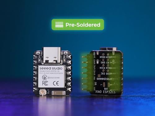 Image of Seeed Studio XIAO ESP32C6 (Pre-Soldered)