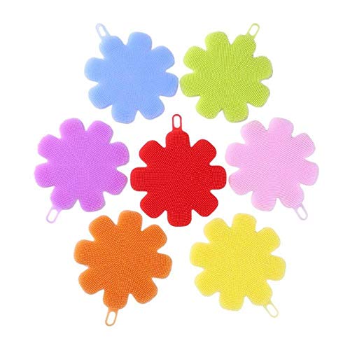 Preisvergleich Produktbild XUYI Flower Shape Silikonpinselreiniger Waschbürste Gel Clean Foundation Makeup Pinselreiniger Pad