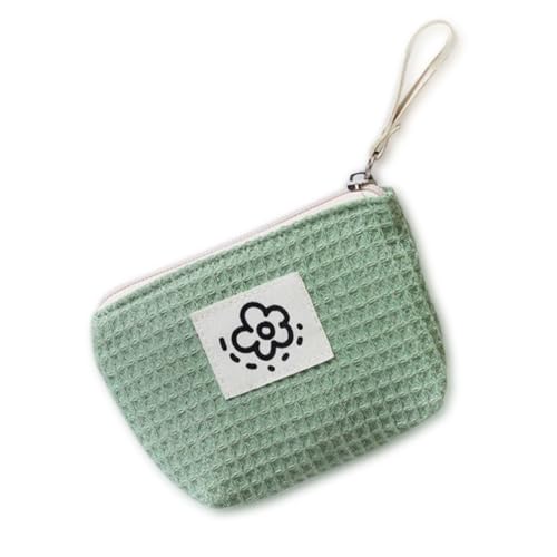 Small Cosmetic Bag,Makeup Bags, lipstick pouch Beauty Makeup Lipstick Cosmetic Accessories Organizer Women and Girls (green)