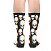 JINJINKIANG Alien Aliens Fashion Cool Unisex Casual Funny Novelty Crew Socks Gifts For Men Women
