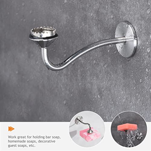 Doitool Magnetic Soap Holder Self Draining Bar Soap Holder For Shower Wall Stainless Steel Wall Mounted Soap Holder For Soaps & Beard Shampoo Bars - No More Soggy Soaps #TOP6
