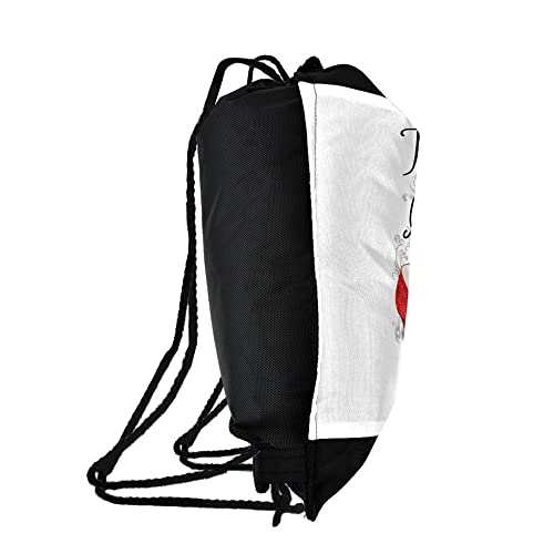 LOGOVISION Wizard of Oz Ruby Slippers Drawstring Backpack Sports Bag Sackpack 17" x 13", Perfect for Gym, Yoga or Practice2