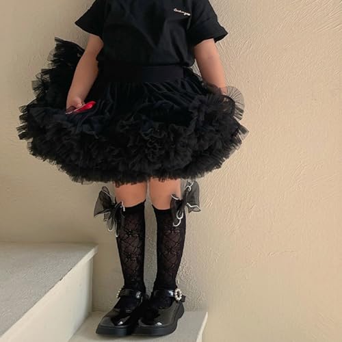 Children's Stockings Comfortable Calf Length Socks Soft & Breathable Infants Under Knee Length Socks For Girls Stretchable Lo4