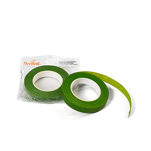 0803051 DECORA FLORIJSTENBAND LICHTGROEN 12MM 27M