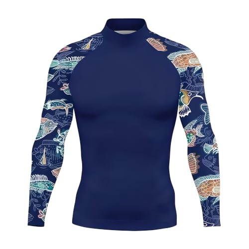 Protection solaire maillot de bain rashguard homme pour éviter les coups de soleil