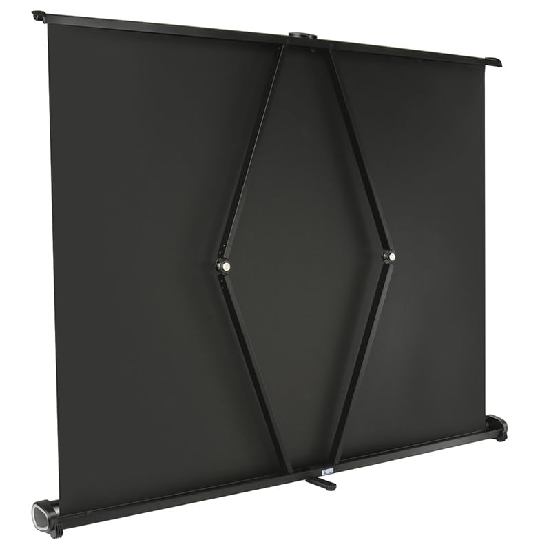 Pantalla para proyector portátil manual 40 pulgadas 16:9 miniatura 3
