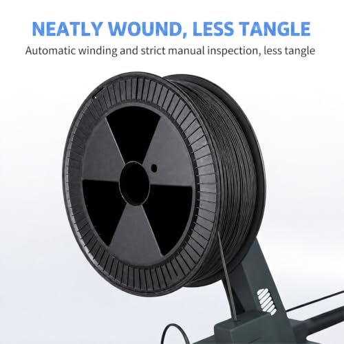 Image of WOL3D Black Color PLA PRO+ 2.5 Kg 3D Printer Filament 1.75mm - Enhanced Strength & Toughness, High Accuracy, Eco-Friendly, Compatible with Bambu Lab, Creality, Ender, Prusa, FDM 3D Printers