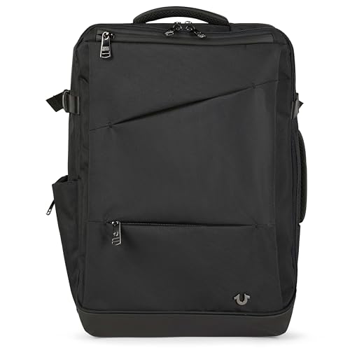 Morrales para laptop True Religion para hombre y mujer Negro miniatura 1
