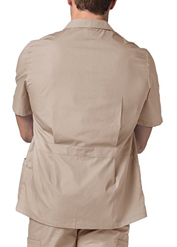 Adar Uniforms 607KKI3X Camicia Medica, Khaki