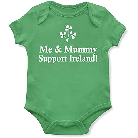 Personalised Ireland Supporter Babygrow for Babies Cover