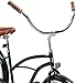 sixthreezero Women's 1-Speed 26-Inch Beach Cruiser Bicycle, Classic Dark Blue w/Brown Seat/Grips
