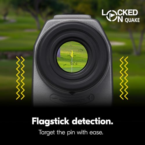 Nikon COOLSHOT 20i GIII Golf Laser Rangefinder - 6x20 Optics, 800-Yard Range, Rainproof Design, Lightweight, Compact Rangefinder with Slope Compensation, Locked On Quake - image 6