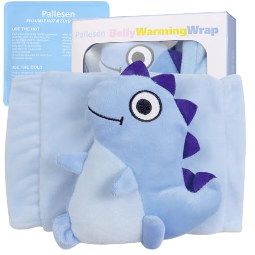 Image of Pallesen Colic Baby Relief,Gas Relief for Infants,Baby Colic Heated Tummy Wrap,Baby Swaddling Belt for Colic Calm,Natural Relief for Upset Stomach in Babies and Toddlers (Blue)