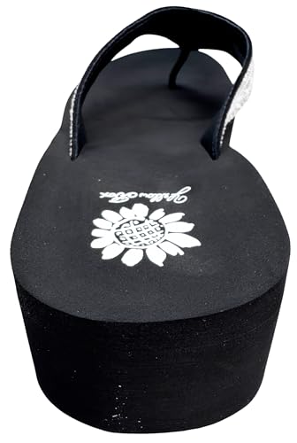 Yellow Box Women's Callie Wdge Sandal, Round Toe, 1.75 Inch Heel, 1 Inch Platform, Comfortable Flip-Flop3