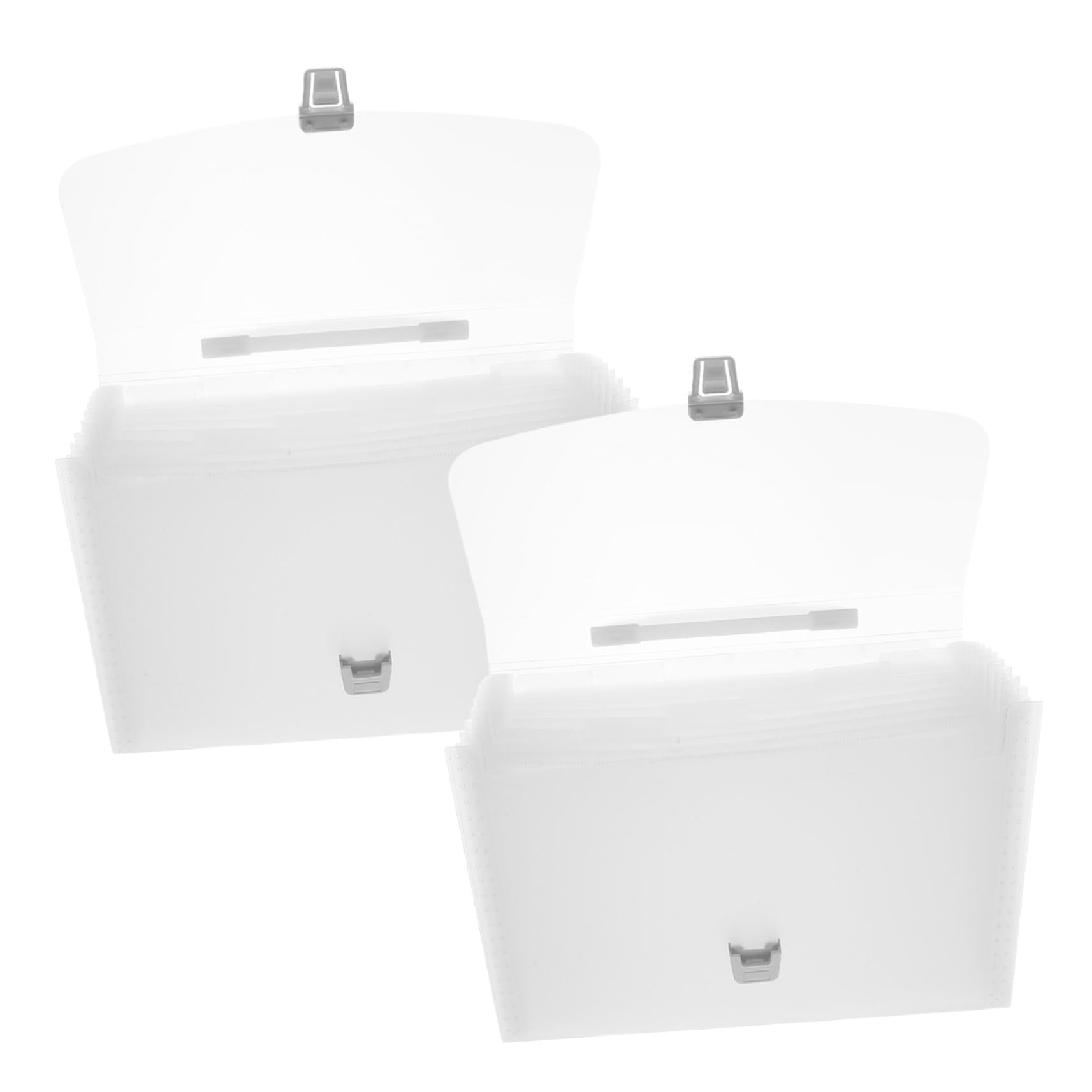 Organiseur de documents extensible VILLCASE classeur accordéon transparent A4 - 8