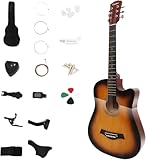 アコースティックギター 17点セット 初心者入門セット 練習ギター ソフトケース付...の画像