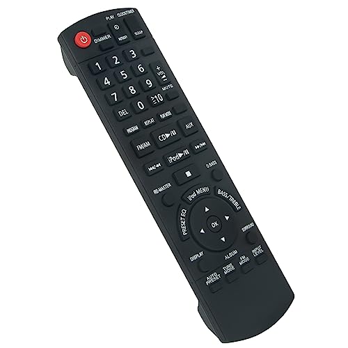 AULCMEET Replacement Remote Control N2QAYB000394 Fit for Panasonic Compact Stereo System SC-HC3 - Image 2