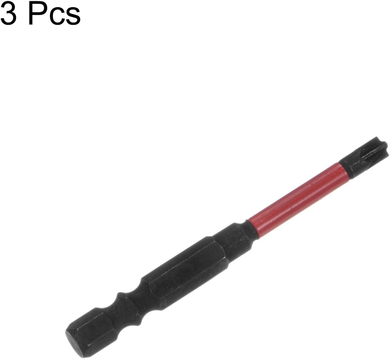 HARFINGTON 3pcs Phillips Slotted Head Screwdriver Bits FPZ1 2.6" Length 1/4" Hex Shank S2 Steel Magnetic Flat Cross Head Electrician Bit