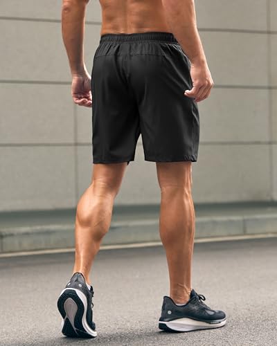 G Gradual Men's Athletic Running Shorts with Zipper Pockets Quick Dry 7"/ 5"/ 9" Workout Gym Shorts for Basketball Hiking2