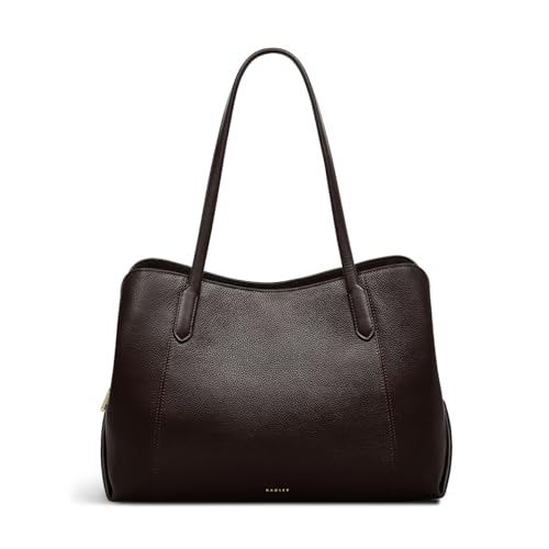 RADLEY London Provence Avenue Women’s Medium Leather Zip Around Shoulder Bag, Dark Oak