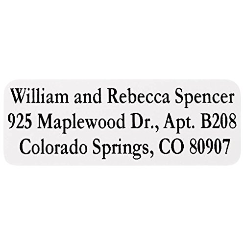 Custom Large Print Address Labels - Set of 200 - White - Thumbnail 2