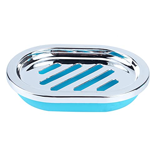 Bathroom Sets,6Pcs Bathroom Accessory Set Tumbler Toothbrush Holder Bin Soap Dish Dispenser for Hoem Bathroom Hotel Blue - Image 2