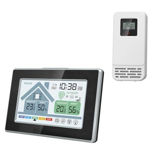 Thermomètre hygromètre numérique LCD : régulez l'humidité de votre maison