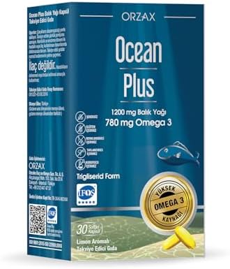 Ocean Plus 1200 Mg 30 Kapsül Konsantre Balık Yağı - Görsel 1