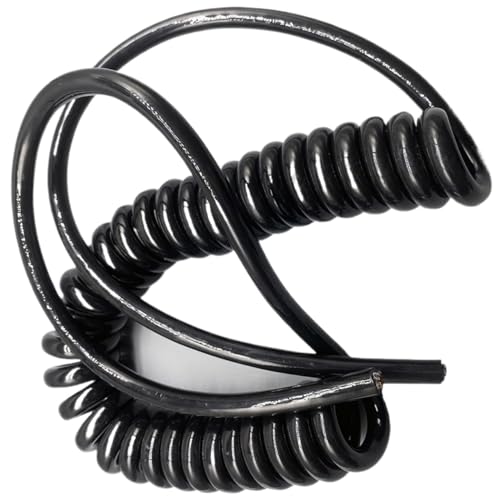 Cable Cord Spring Wire 12 core 1.5 Square Spring Telescopic Wire Cable PU Mechanical Electric Connecting Cable Spiral Extension