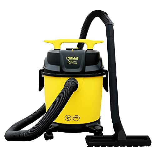 INALSA Wet and Dry Vacuum Cleaner for Home,10 LTR Capacity,1200 W, 17 kPa Suction, Blower Function, Wet Vacuum Cleaner for Sofa, House Cleaning Machine,Vaccine Cleaner for Home (Micro WD10) view 1