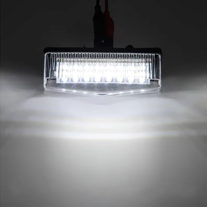 Luces de matrícula Toyota RAV4 XA40 2013-2018 lámpara de placa 12V 3
