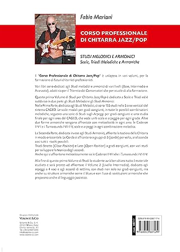 Corso Professionale Di Chitarra Jazz/Pop. Con Audio In Download. Studi Melodici E Armonici. Scale, Triadi Melodiche E Armoniche (Vol. 1) - 9