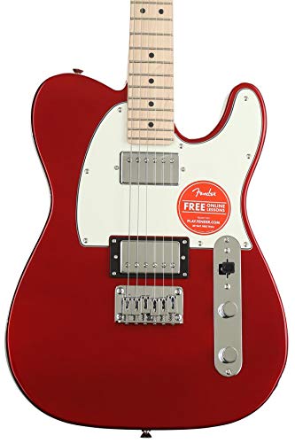 Squier by Fender エレキギター Contemporary Telecaster® HH, Maple Fingerboard, Dark Metallic Red