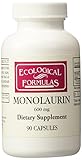 Ecological Formulas Monolaurin 600mg 90 Capsules