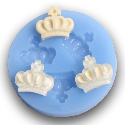 Yunko Silicone 3d Imperial Crown Fondant Silicone Sugar Craft Molds DIY Cake Decorating