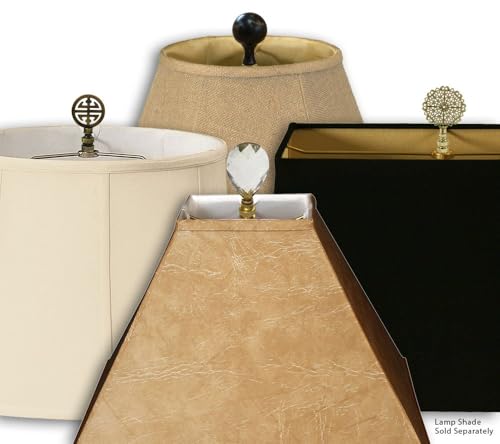 Image of Royal Designs Rectangle Bell w Cut Corners Designer Lamp Shade, White, (5.5 x 7) x (10 x 14 )10.5