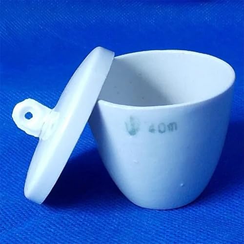 Creusets 40 ml lot de 10 avec couvercle pour réussir les analyses thermiques en laboratoire