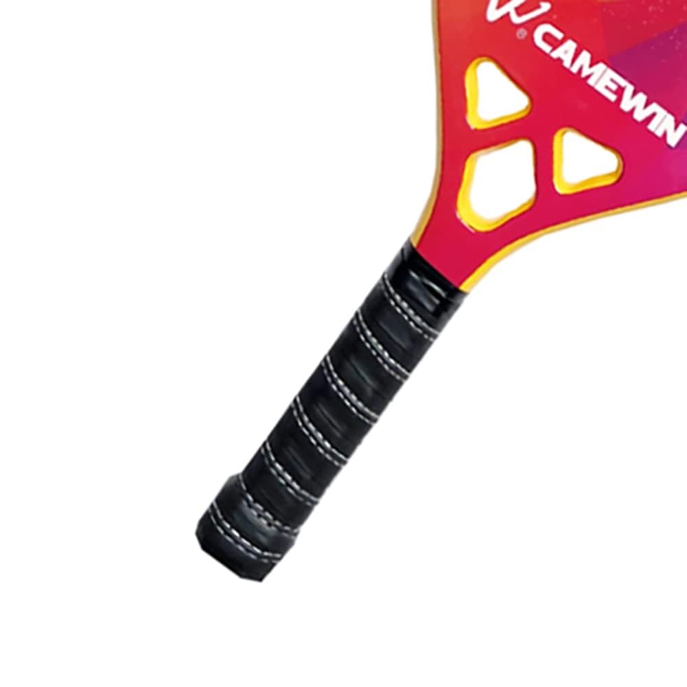 Racchetta da beach tennis, faccia in fibra di carbonio, morbida racchetta da tennis in EVA, racchetta da beach tennis professionale con borsa for il trasporto, attrezzatura sportiva da spiaggia (1 pez