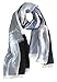 Produktbild Sanyouletoo Simulation Seide Pferd Schal Seide Damen Tierdruck Langen Schal Winter Warmen Schal Frühling und Sommer Scarves for Women Schal Leinen Scarf Shawl Schal Sommer Sommerschals Damen Blau