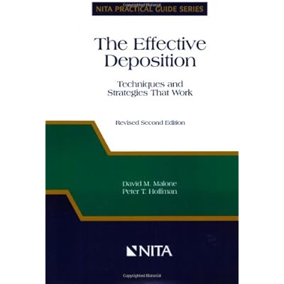 The Effective Deposition: Techniques and Strategies That Work